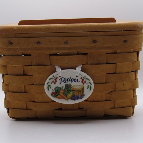 Longaberger Storage & Organization Vintage Longaberger Recipe Card